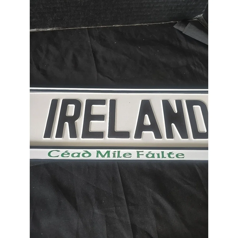 NIP Ireland Car Registration Plate - Indoor Outdoor Decoration - 20 3/4